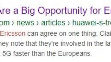 爱立信被曝行贿，向美国缴纳10亿罚款！爱立信5G能拼的赢华为吗？