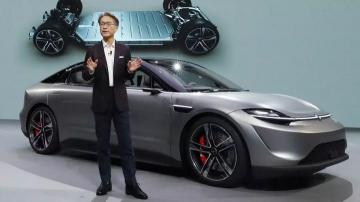 索尼也造车了？Sony 展示自家第一款概念车，Vision-S