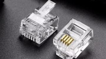 水晶头中的RJ45、RJ11、8P8C、6P4C有什么区别